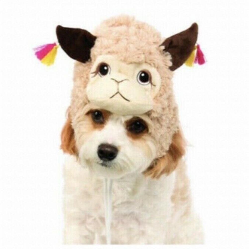 🍓CUTE🍓 LLAMA DOG HAT SIZE M/L